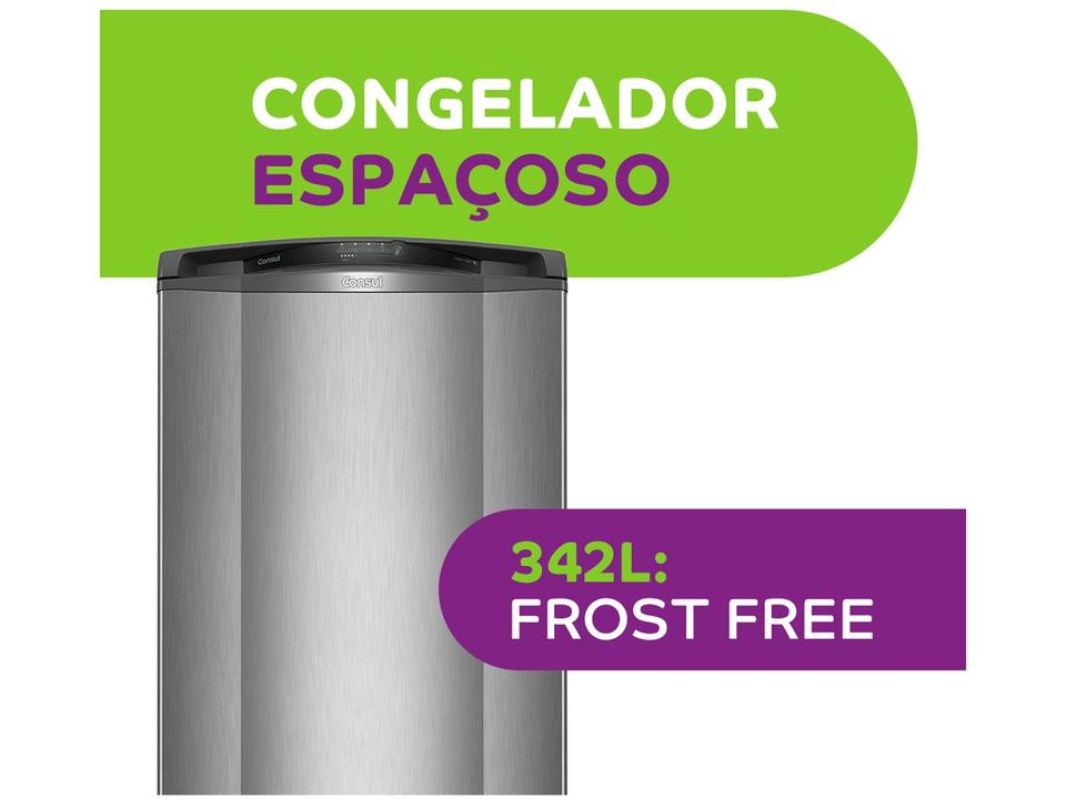 Geladeira/Refrigerador Consul Frost Free Evox - 9