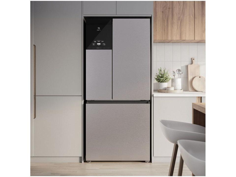 Geladeira/Refrigerador Electrolux Frost Free AutoSense 3 Portas Inox Look 596L Multidoor Efficient - 10