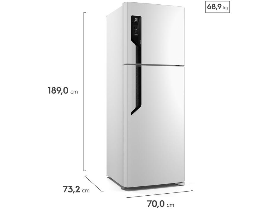 Geladeira/Refrigerador Electrolux Frost Free Duplex Branca 480L Efficient TF71 - 6