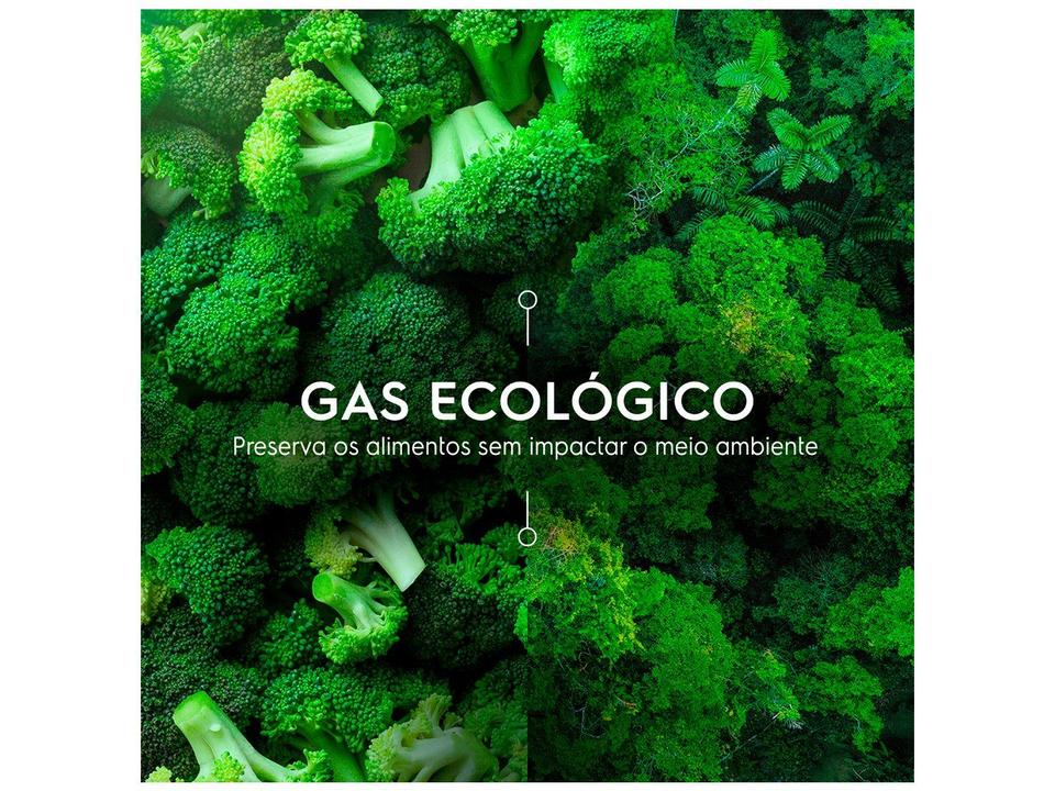 Geladeira/Refrigerador Electrolux Frost Free Duplex Inox Look 390L Efficient AutoSense IF43S - 8