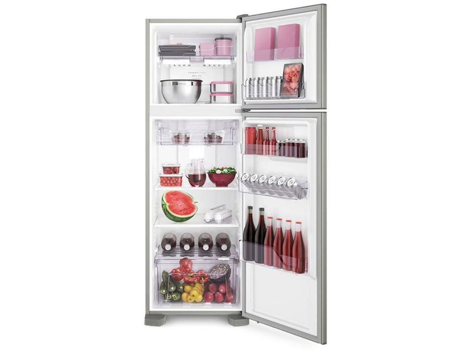 Geladeira/Refrigerador Electrolux Frost Free Inox Duplex Prata 371L DFX41 - 3