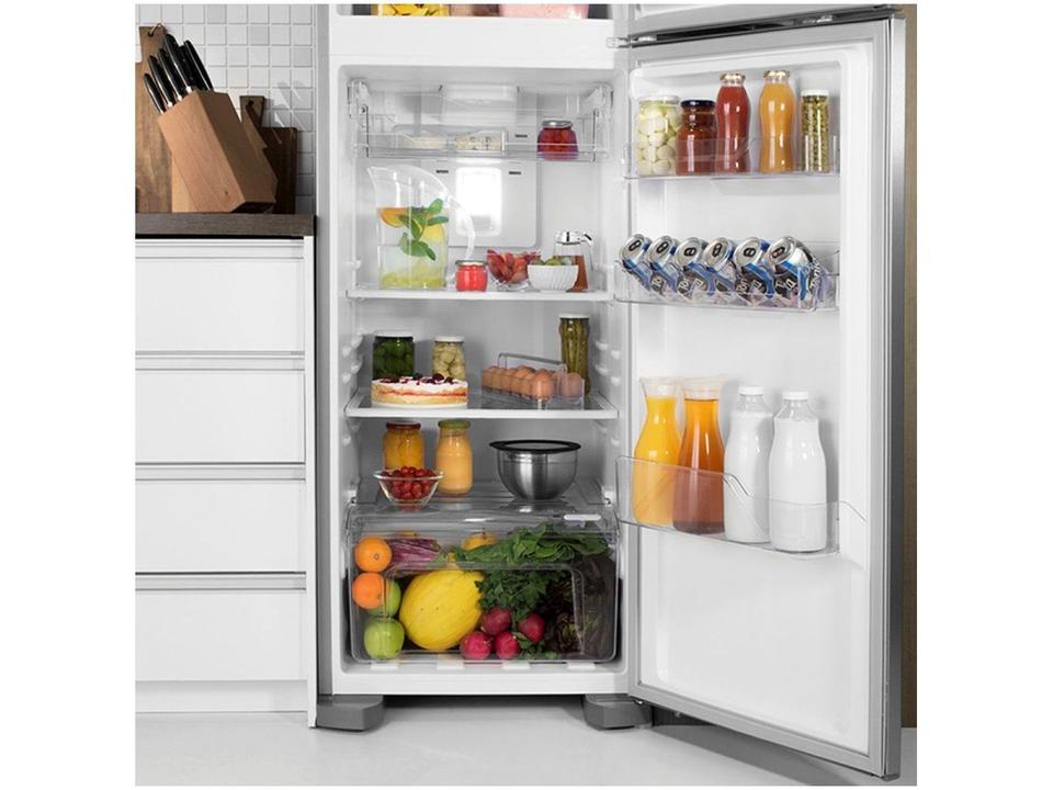 Geladeira/Refrigerador Electrolux Frost Free Inox Duplex Prata 371L DFX41 - 4