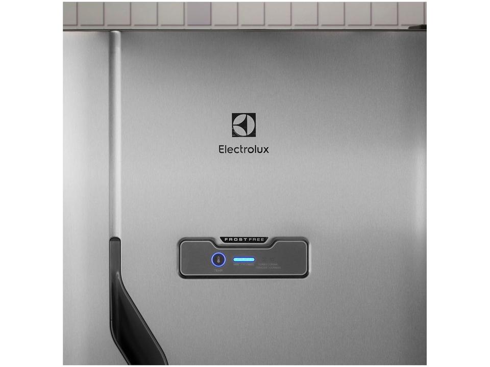 Geladeira/Refrigerador Electrolux Frost Free Inox Duplex Prata 371L DFX41 - 5
