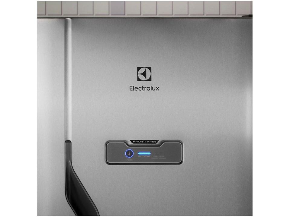 Geladeira/Refrigerador Electrolux Frost Free Inox Duplex Prata 371L DFX41 - 5