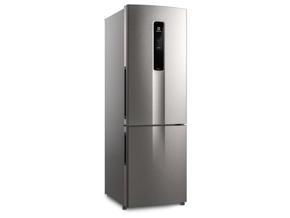 Geladeira/Refrigerador Electrolux Frost Free Inverse Inox Look 400L Efficient IB6S Bivolt - 4