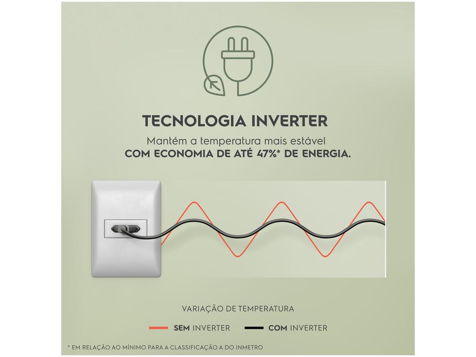 Geladeira/Refrigerador Electrolux Frost Free Inverter 480L Efficient com AutoSense SmartBivolt Duplex Inox Look IT70S - 9