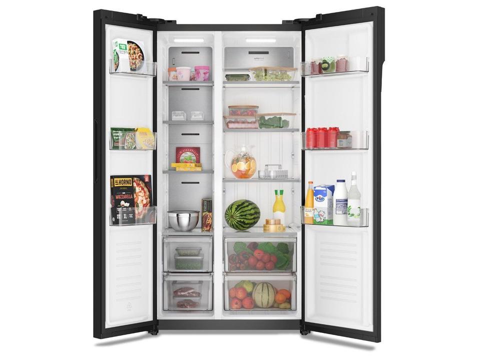 Geladeira/Refrigerador Electrolux Frost Free Side by Side Preto 526L ES5GB - 7
