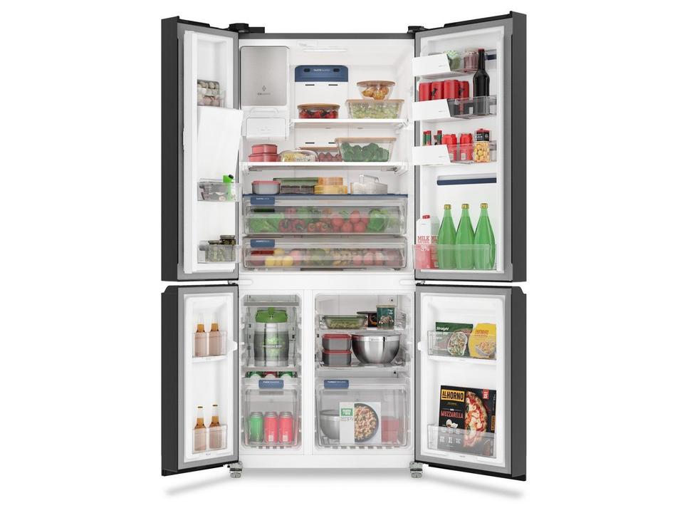 Geladeira/Refrigerador Electrolux Frost Free Side by Side Preto 541L IQ8IB - 5