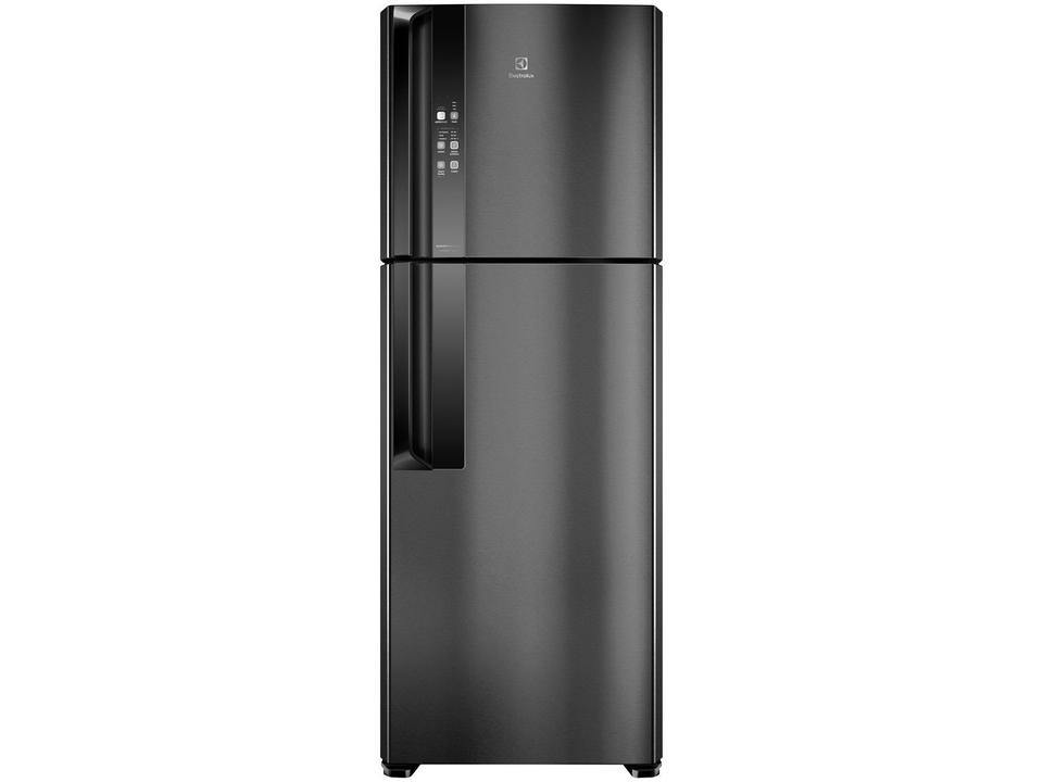 Geladeira/Refrigerador Electrolux IF56B Inverter - Top Freezer Frost Free 474L Black Inox Look - 110 V