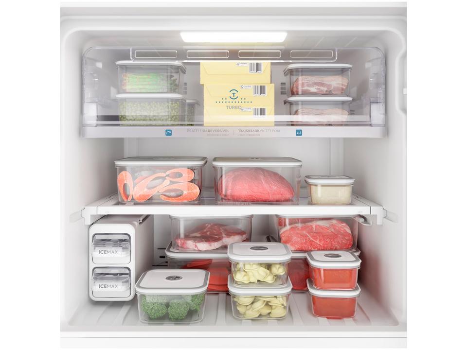 Geladeira/Refrigerador Electrolux IF56B Inverter - Top Freezer Frost Free 474L Black Inox Look - 110 V - 8