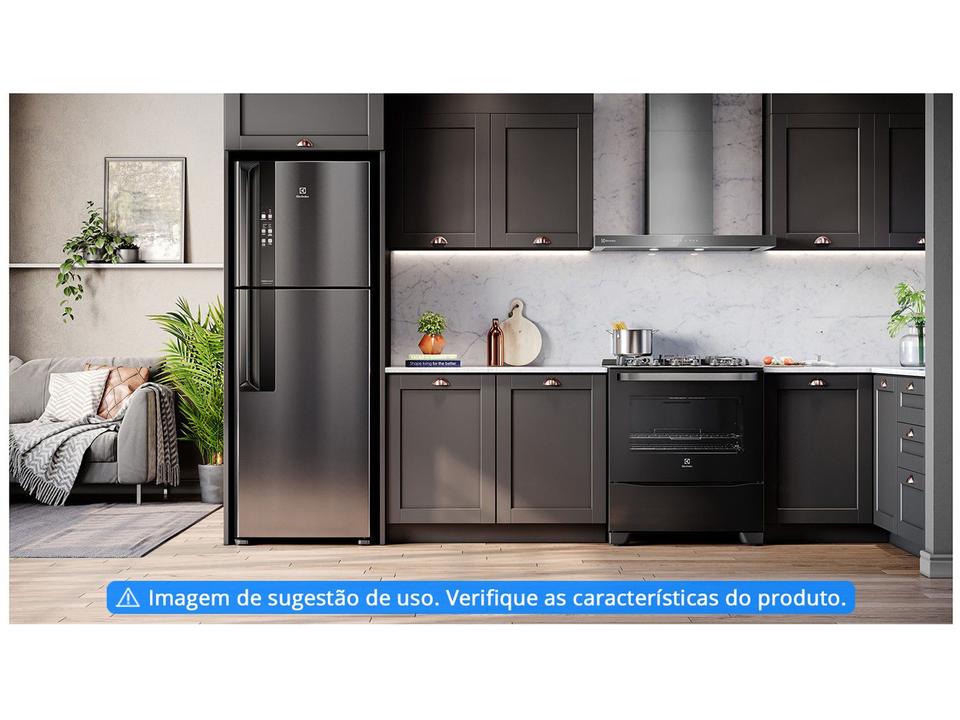 Geladeira/Refrigerador Electrolux IF56B Inverter - Top Freezer Frost Free 474L Black Inox Look - 110 V - 2