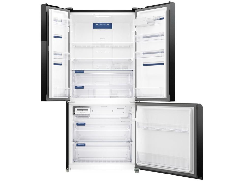 Geladeira/Refrigerador Electrolux Multidoor Efficient com AutoSense e Inverter 590L Black Inox Look IM8B - 6