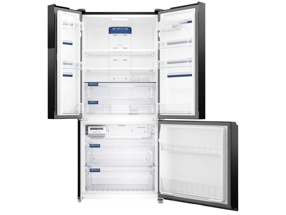 Geladeira/Refrigerador Electrolux Multidoor Efficient com AutoSense e Inverter 590L Black Inox Look IM8B - 5