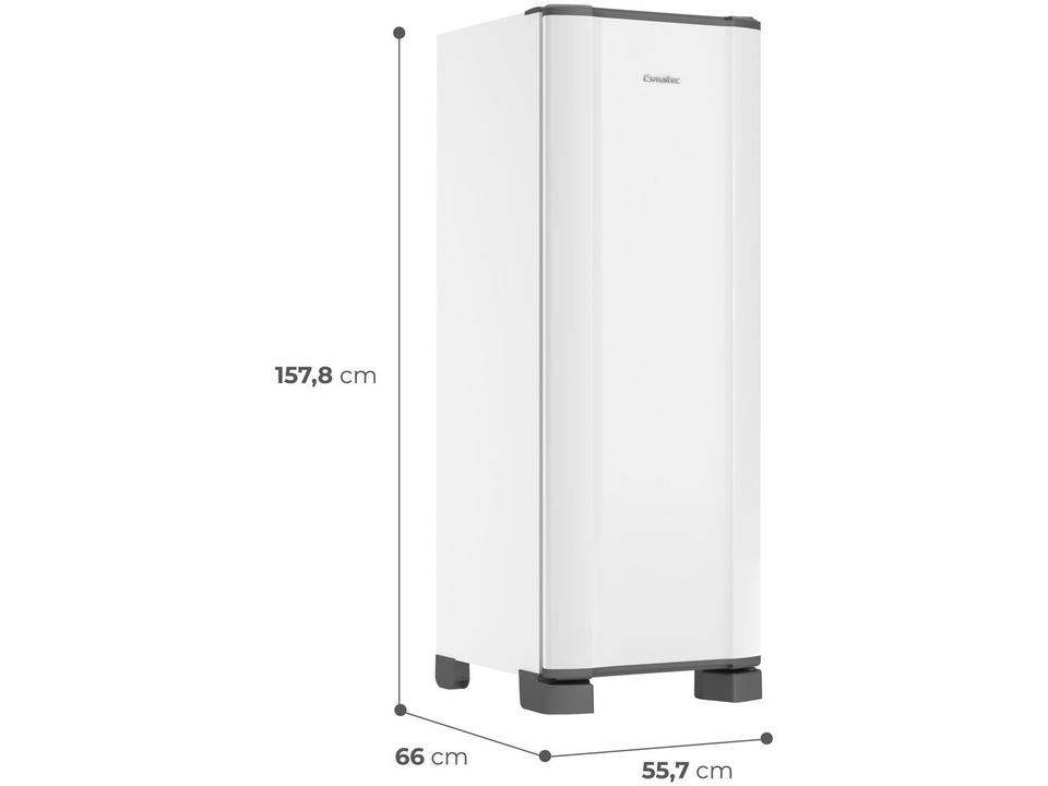 Geladeira/Refrigerador Esmaltec 1 Porta Branca 259L Roc35 Pro - 7