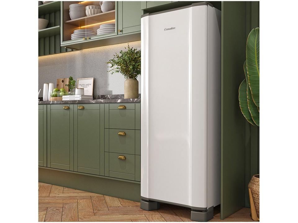 Geladeira/Refrigerador Esmaltec 1 Porta Branca 259L Roc35 Pro - 2