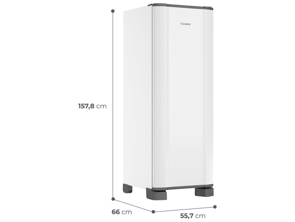Geladeira/Refrigerador Esmaltec Cycle Defrost 1 Porta Branco 291L ROC35 PRO - 5