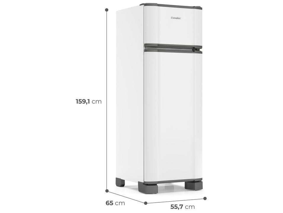 Geladeira/Refrigerador Esmaltec Cycle Defrost Duplex Branco 277L RCD34 PRO - 5