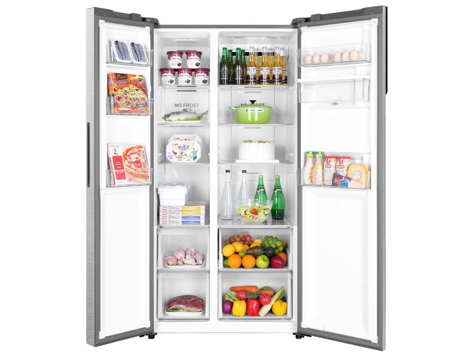 Geladeira/Refrigerador Haier Frost Free Inox Side by Side 523L HSS541 - 6