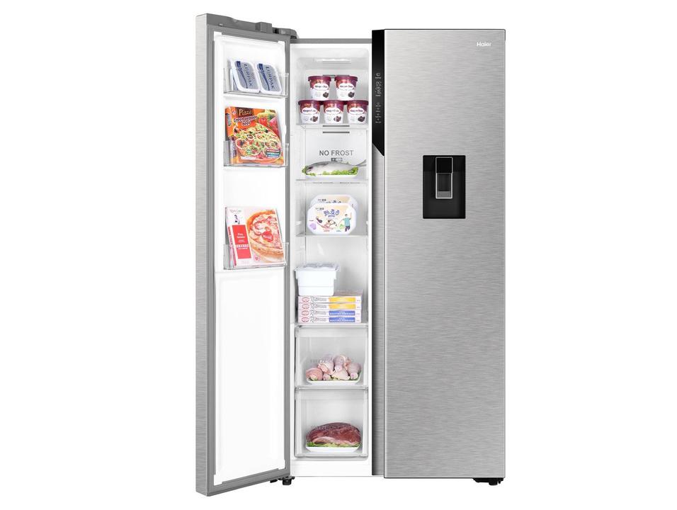 Geladeira/Refrigerador Haier Frost Free Inox Side by Side 523L HSS541 - 7