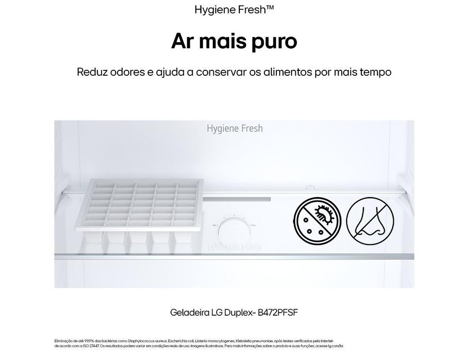 Geladeira/Refrigerador LG Frost Free 2 Portas 476L GB-B472PFSF Bivolt - 3