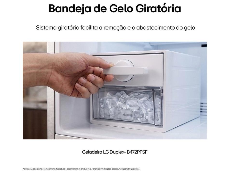 Geladeira/Refrigerador LG Frost Free 2 Portas 476L GB-B472PFSF Bivolt - 9