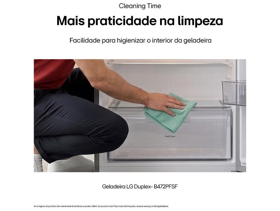 Geladeira/Refrigerador LG Frost Free 2 Portas 476L GB-B472PFSF Bivolt - 8