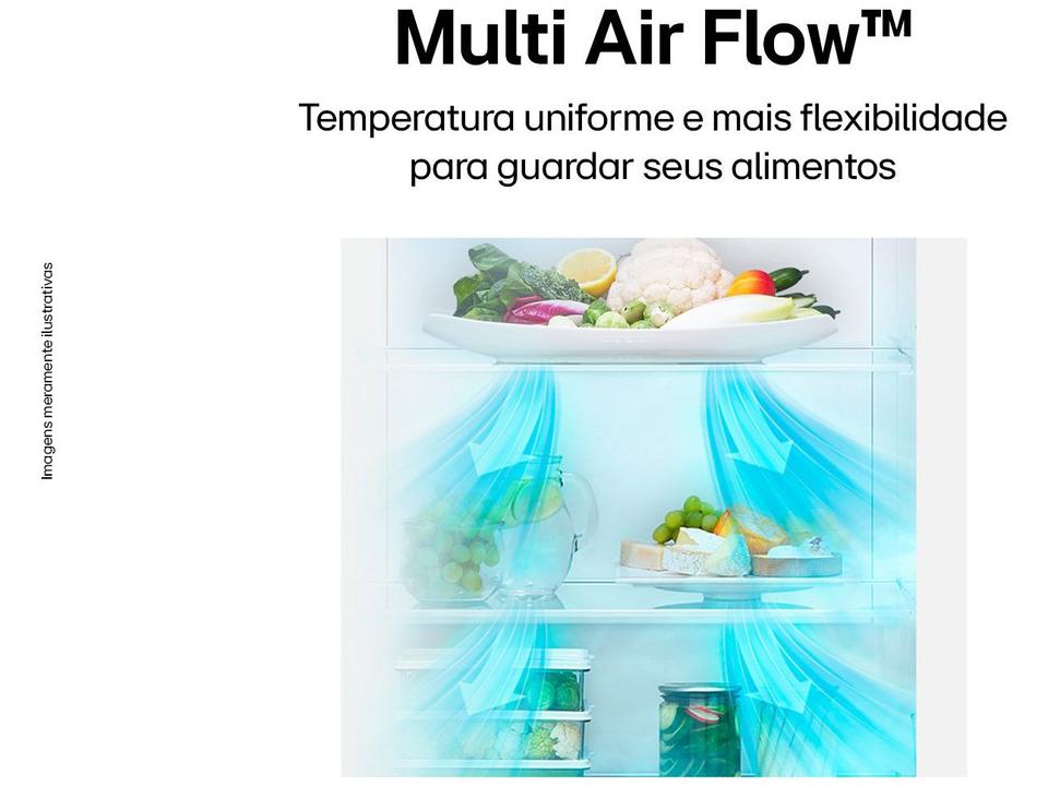 Geladeira/Refrigerador LG Frost Free Black 395L - 7