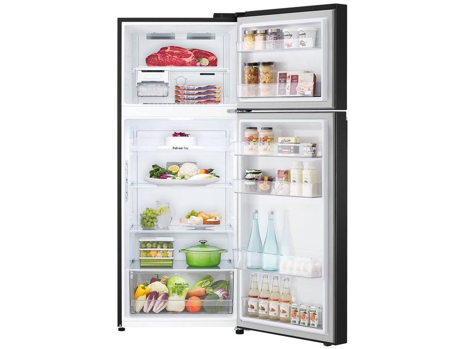 Geladeira/Refrigerador LG Frost Free Black 395L - 15