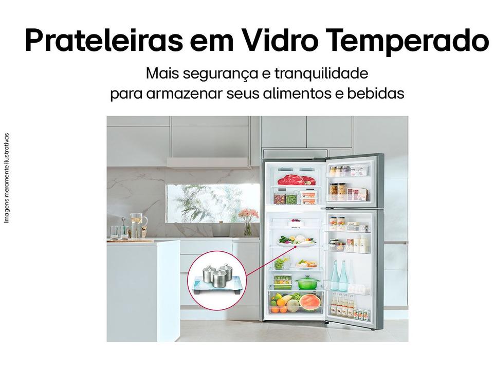 Geladeira/Refrigerador LG Frost Free Duplex 395L - 8