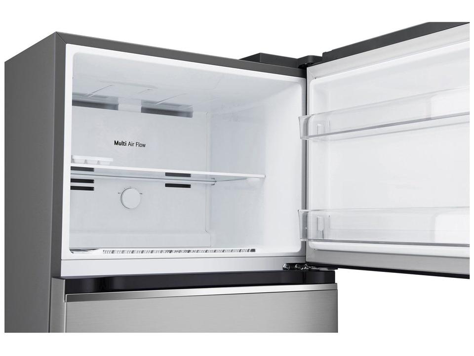 Geladeira/Refrigerador LG Frost Free Inox Duplex 375L GN-B372PFM - 17