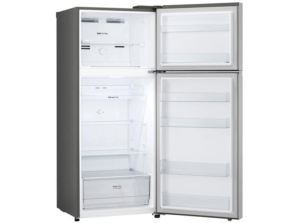 Geladeira/Refrigerador LG Frost Free Inox Duplex 375L GN-B372PFM - 13