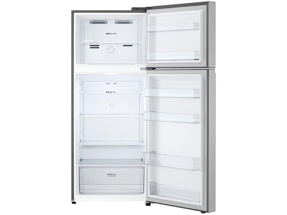 Geladeira/Refrigerador LG Frost Free Inox Duplex 375L GN-B372PFM - 11