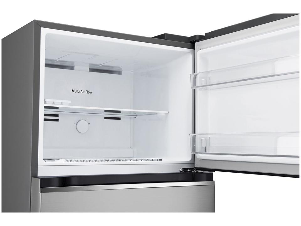 Geladeira/Refrigerador LG Frost Free Inox Duplex 375L GN-B372PFM - 16