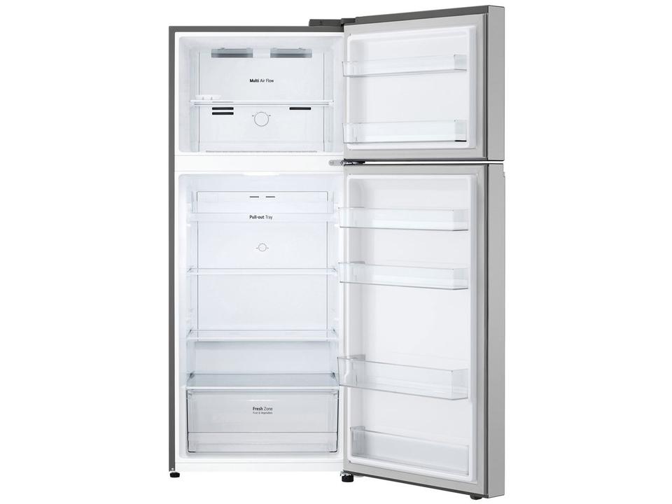 Geladeira/Refrigerador LG Frost Free Inox Duplex 375L GN-B372PFM - 12