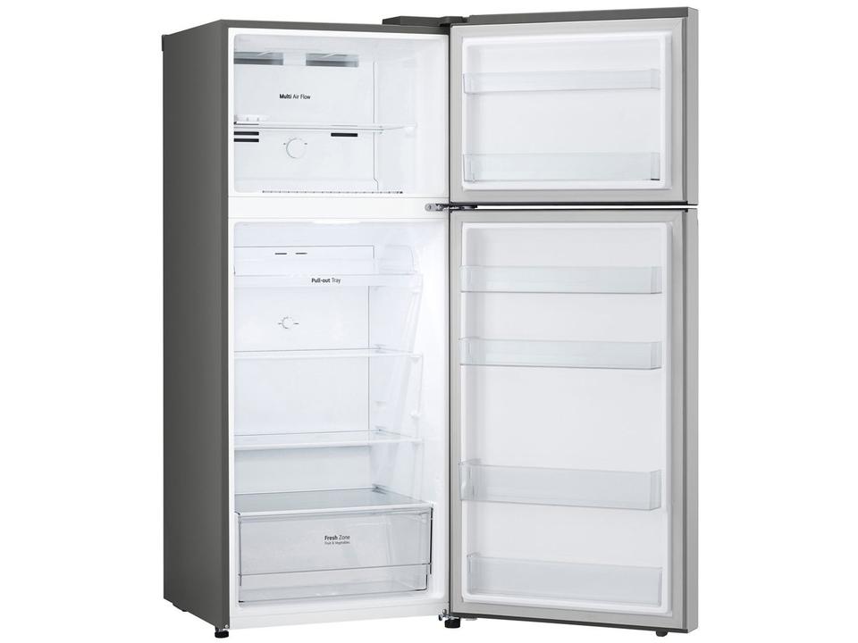Geladeira/Refrigerador LG Frost Free Inox Duplex 375L GN-B372PFM - 13
