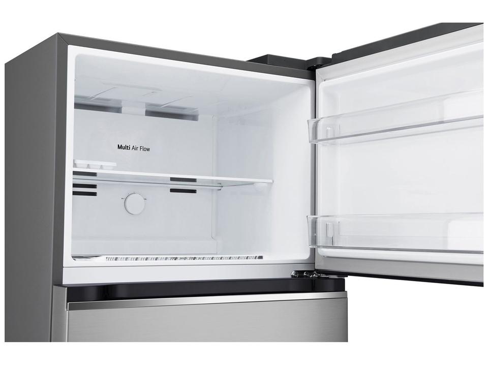 Geladeira/Refrigerador LG Frost Free Inox Duplex 375L GN-B372PFM - 17