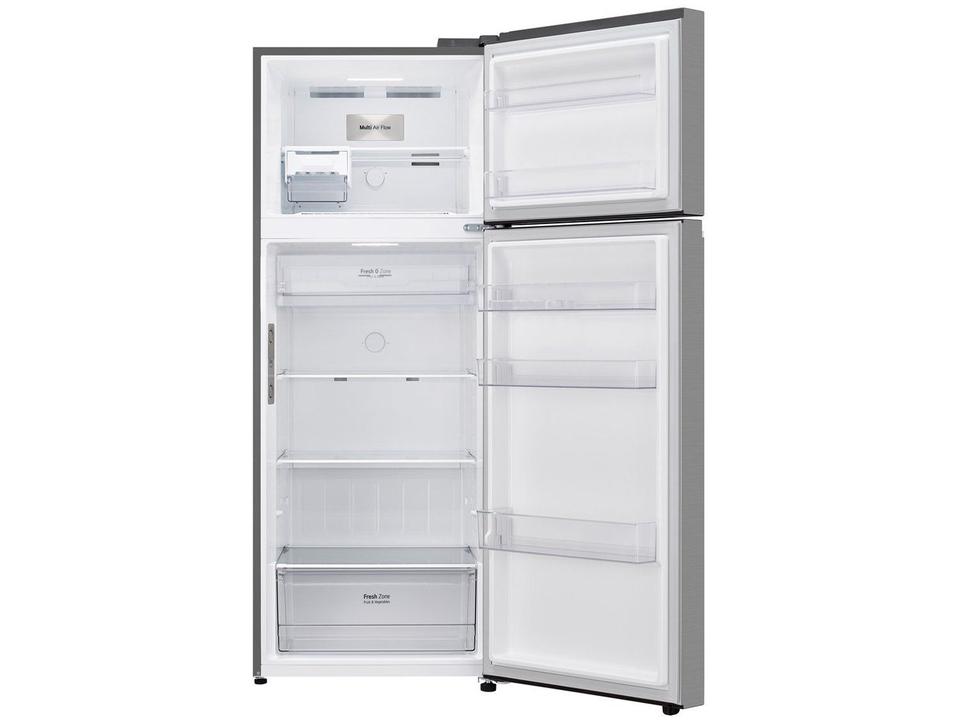 Geladeira/Refrigerador LG Frost Free Inox Duplex 461L GN-B452PFF - 16