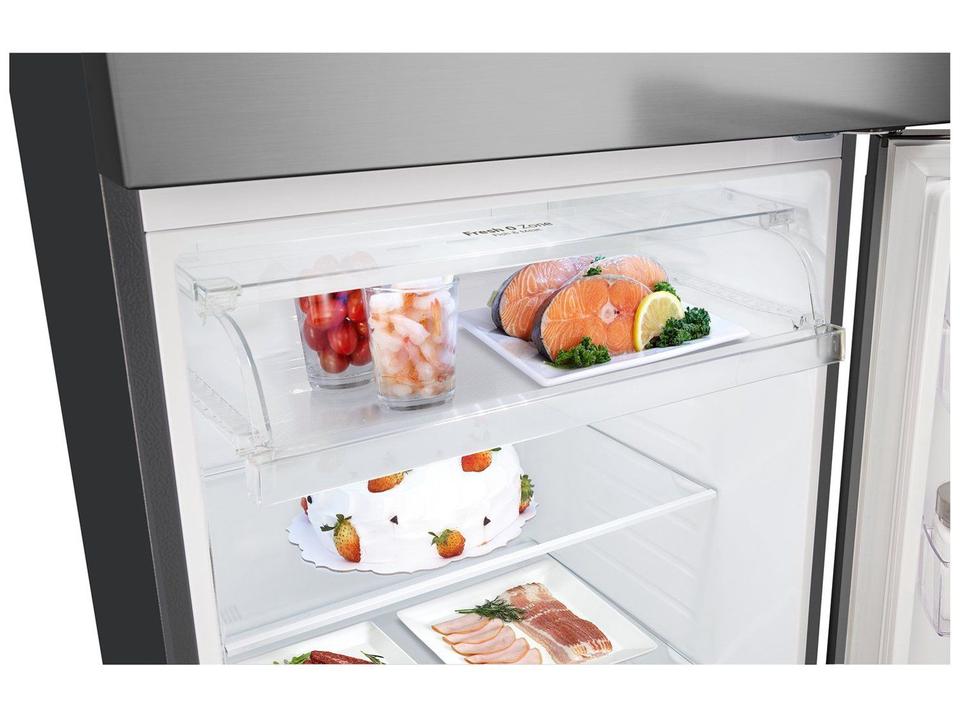 Geladeira/Refrigerador LG Frost Free Inox Duplex 461L GN-B452PFF - 14