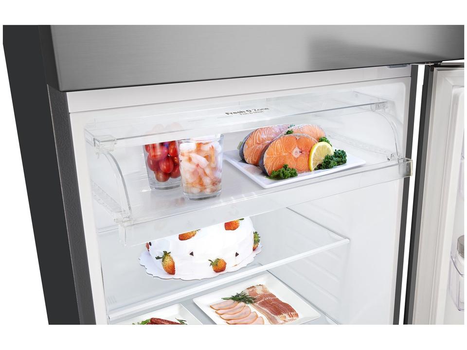 Geladeira/Refrigerador LG Frost Free Inox Duplex 461L GN-B452PFF - 13