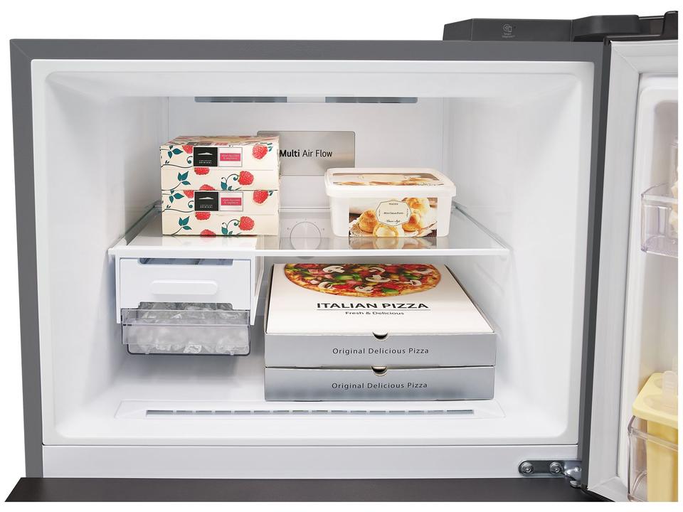 Geladeira/Refrigerador LG Frost Free Inox Duplex 461L GN-B452PFF - 18