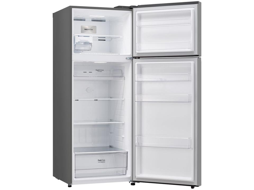Geladeira/Refrigerador LG Frost Free Inox Duplex 461L GN-B452PFF - 17