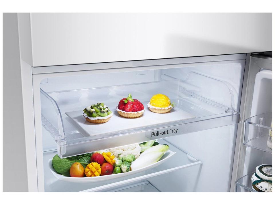 Geladeira/Refrigerador LG Frost Free Inox Duplex Branca 375L GN-B372PQW - 19