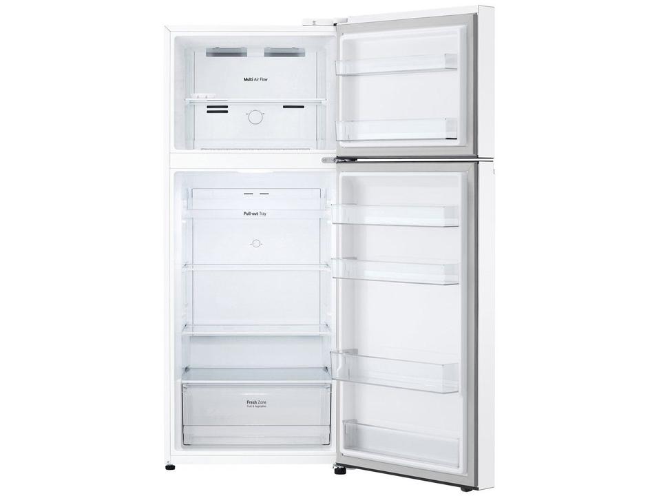 Geladeira/Refrigerador LG Frost Free Inox Duplex Branca 375L GN-B372PQW - 14