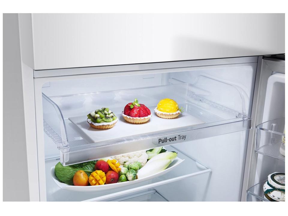 Geladeira/Refrigerador LG Frost Free Inox Duplex Branca 375L GN-B372PQW - 19