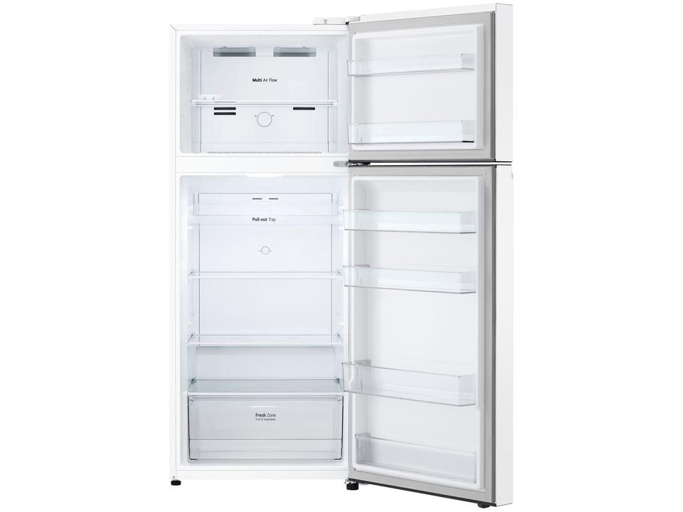Geladeira/Refrigerador LG Frost Free Inox Duplex Branca 375L GN-B372PQW - 13