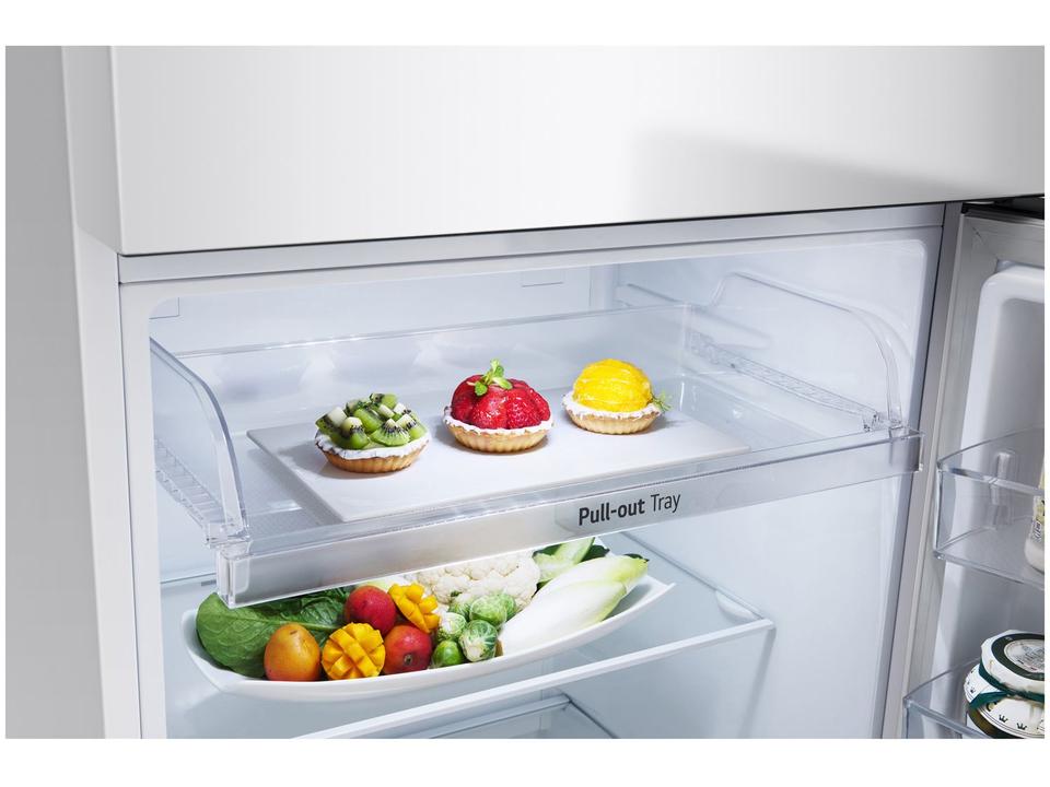 Geladeira/Refrigerador LG Frost Free Inox Duplex Branca 375L GN-B372PQW - 18
