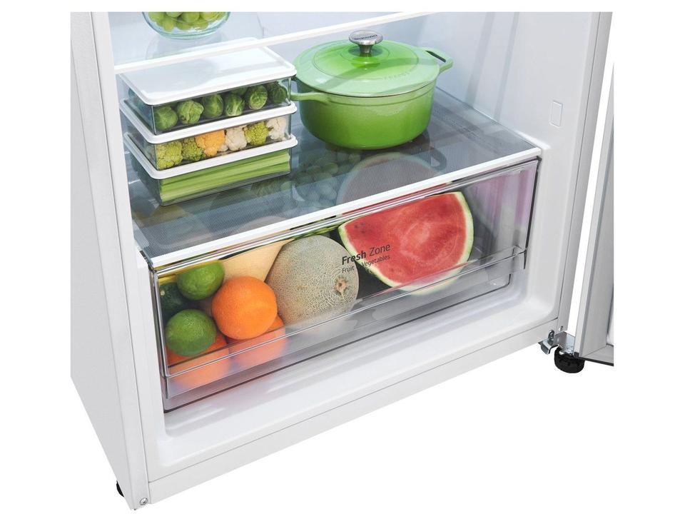 Geladeira/Refrigerador LG Frost Free Inox Duplex Branca 375L GN-B372PQW - 20