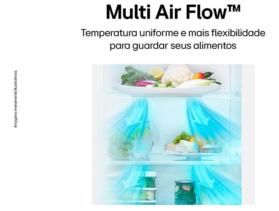 Geladeira/Refrigerador LG Frost Free Side by Side Prata 509L GC-B187PQAL - 4