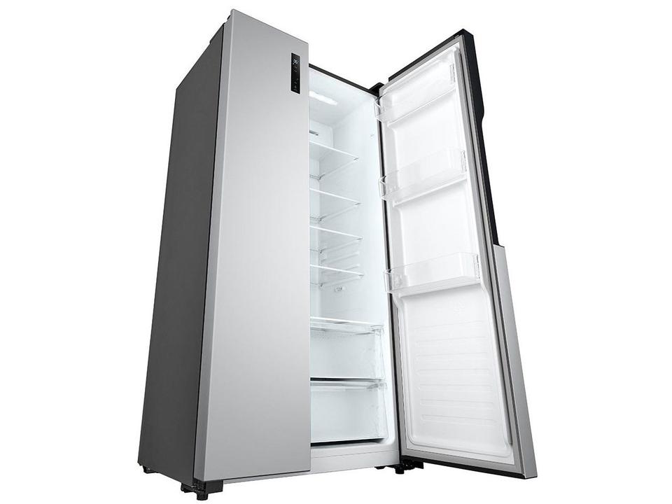 Geladeira/Refrigerador LG Frost Free Side by Side Prata 509L GC-B187PQAM - 22