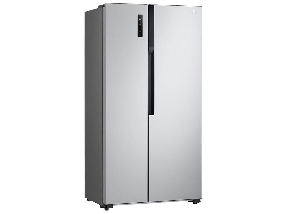 Geladeira/Refrigerador LG Frost Free Side by Side Prata 509L GC-B187PQAM - 12